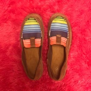 Ariat women’s colorful slip on shoe